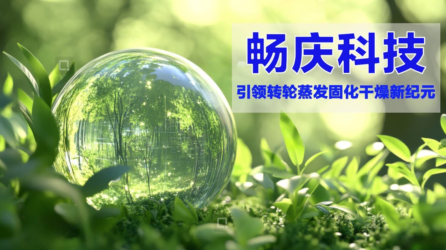 畅庆智能科技-引领转轮蒸发固化干燥新纪元